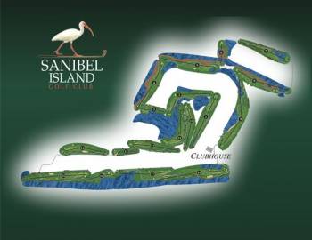 Sanibel Golf Club layout