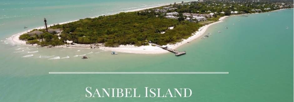 Sanibel Lighthouse drone photo