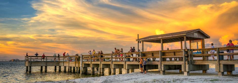 Sanibel Island Peir Lighthouse Beach 