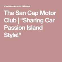 SanCap Motor Club