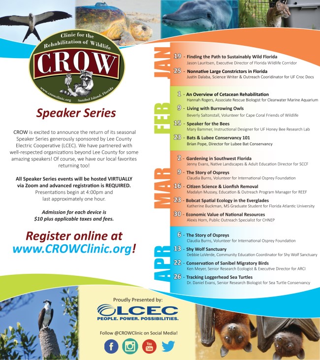 C.R.O.W. Speaker Series