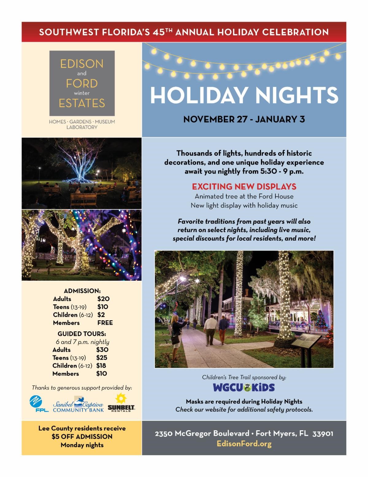 Edison Ford Holiday Nights