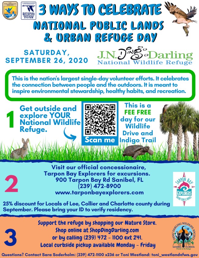 National Public Lands Day flyer